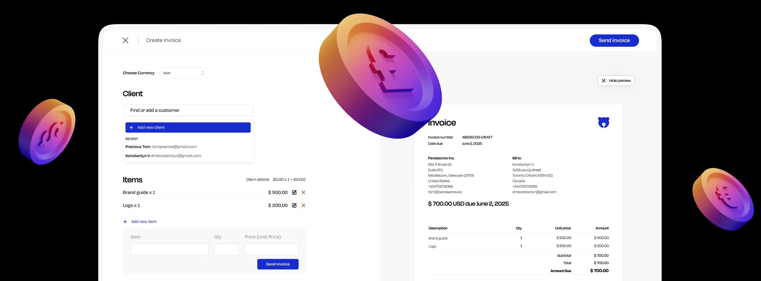 create-invoice